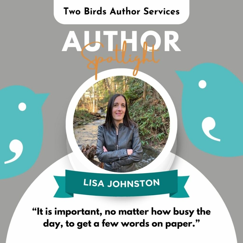 author spotlight lisa johnston